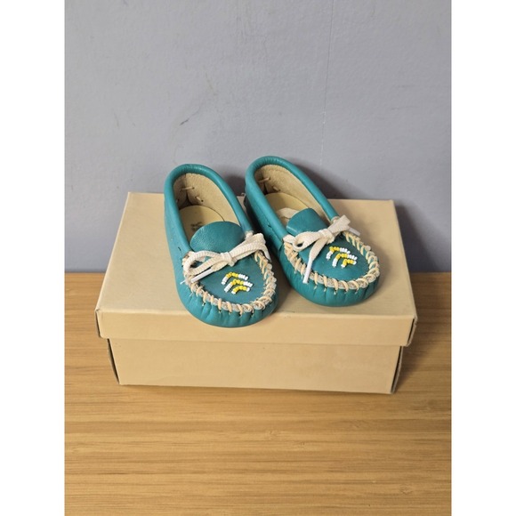 JL Coombs Other - Vintage J.L. Coombs Wigwam Size 3 Toddler Moccasins With Original Box. NEW